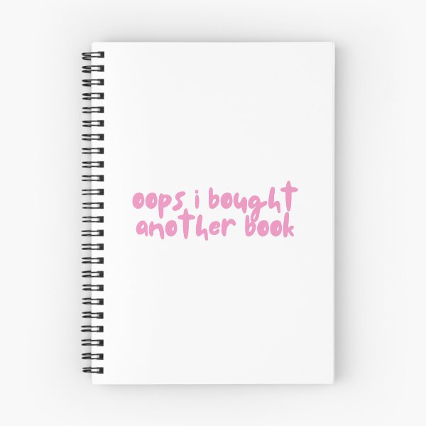 Item preview, Oops I Bought Another Book | Bookish | Funny designed and sold by The Turquoise Brush.