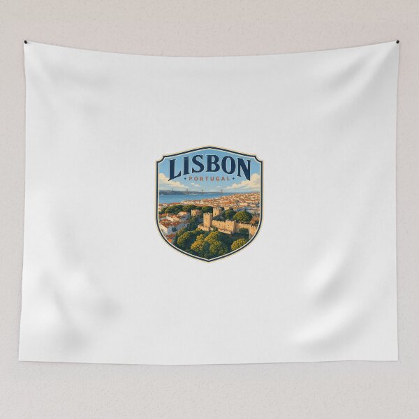 Item preview, Lisbon Portugal Travel Souvenir City Explorer Tourist designed and sold by Star3NowForMe.