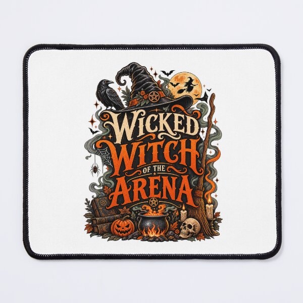 Item preview, Wicked Witch of the Arena — Vintage Halloween Witch Graphic designed and sold by afr-saad.