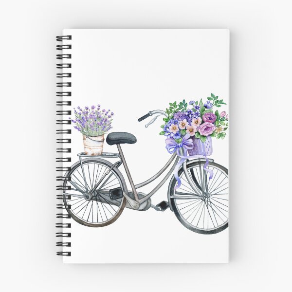 Item preview, aesthetic vintage bicycle floral illustration: a botanical art, cottagecore aesthetics, spring garden lovers piece worth saving designed and sold by     Sela Art .