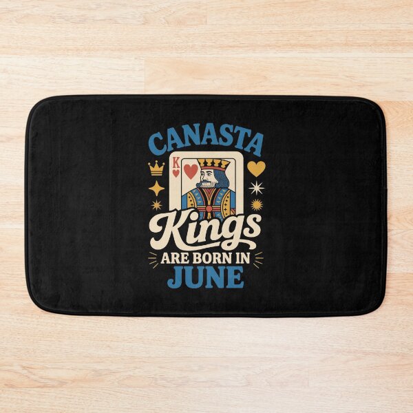 Item preview, CANASTA Kings ARE BORN IN June designed and sold by jkrphoto.