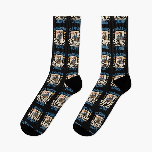 Item preview, CANASTA Kings ARE BORN IN June designed and sold by jkrphoto.