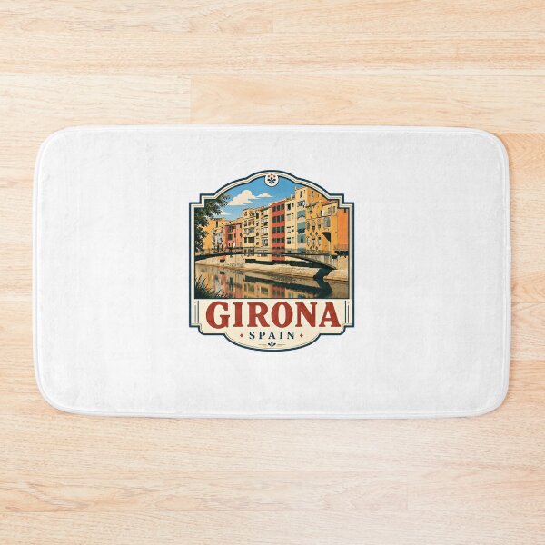 Item preview, Girona Spain Travel City Souvenir Europe Tourist Resident designed and sold by Star3NowForMe.