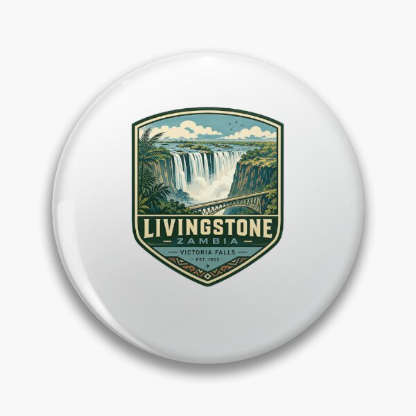 Item preview, Livingstone Zambia Victoria Falls Est. 1905 African Travel Destination designed and sold by Star3NowForMe.