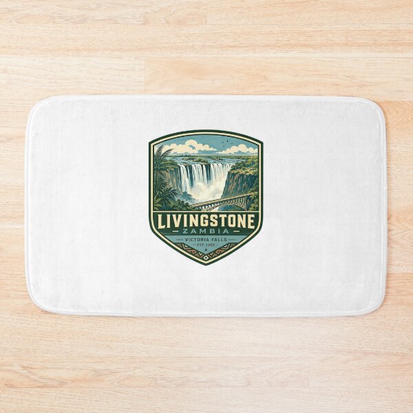 Item preview, Livingstone Zambia Victoria Falls Est. 1905 African Travel Destination designed and sold by Star3NowForMe.