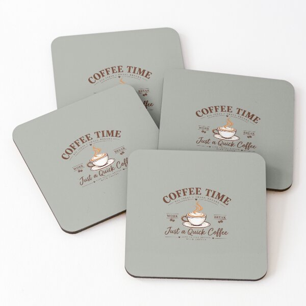 Item preview, Work Can Wait – Coffee Break Humor designed and sold by Qenlo.