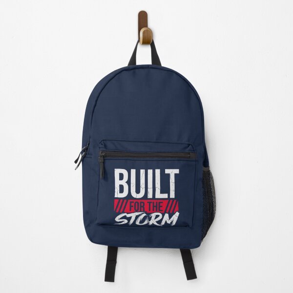 Item preview, Built For The Storm (Blood Red) - Gritty Motivational Workout & Resilience Quote designed and sold by RetroNeon.