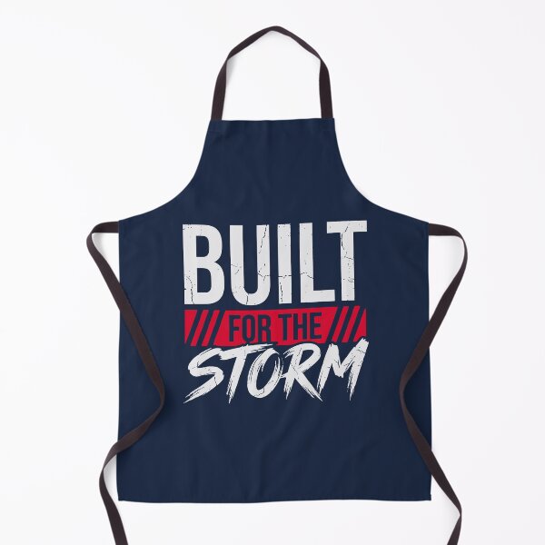 Item preview, Built For The Storm (Blood Red) - Gritty Motivational Workout & Resilience Quote designed and sold by RetroNeon.