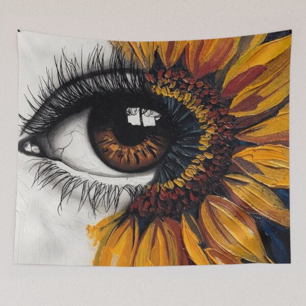 Item preview, Sunflower Eye designed and sold by fineetwork.