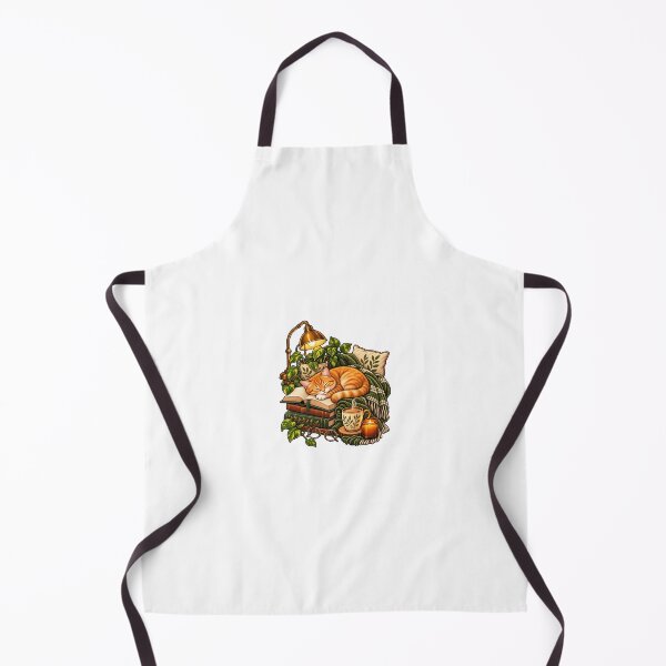 Item preview, Reading Buddy Cat Illustration Cozy Bookish Cat Lover Gift designed and sold by Rod & Retriever.