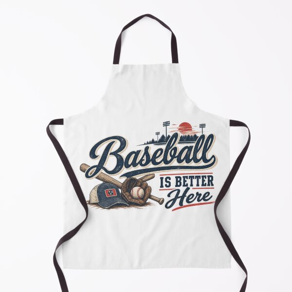Item preview, Baseball Is Better Here – Vintage Baseball Fan Design designed and sold by lecroyhouse.
