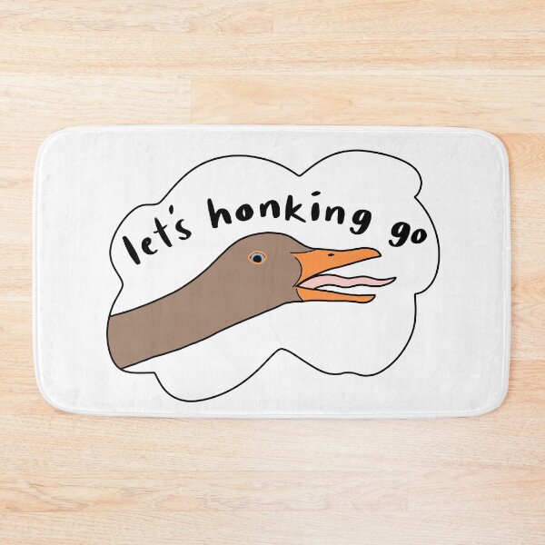 Item preview, Brown Goose “Let’s honking go” designed and sold by Shnuch.