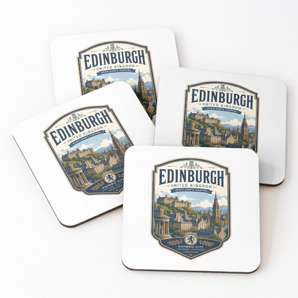 Item preview, Edinburgh United Kingdom Scotland's Capital Historic City Travel Souvenir designed and sold by Star3NowForMe.