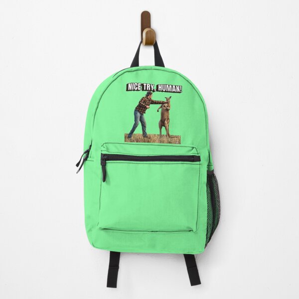 Item preview, Nice Try, Human! – Kangaroo Boxing Meme designed and sold by YOFANTZ!.