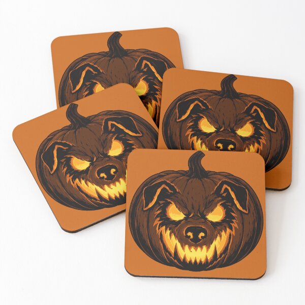Item preview, Halloween Pumpkin: Hellhound edition designed and sold by TheFeministDog.