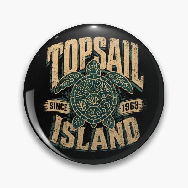 Item preview, Topsail Island Since 1963 Sea Turtle Beach North Carolina Travel Souvenir designed and sold by RetroMini2026.