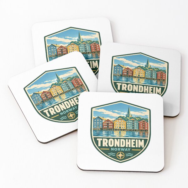 Item preview, Trondheim Norway City Travel Vacation Souvenir designed and sold by Star3NowForMe.