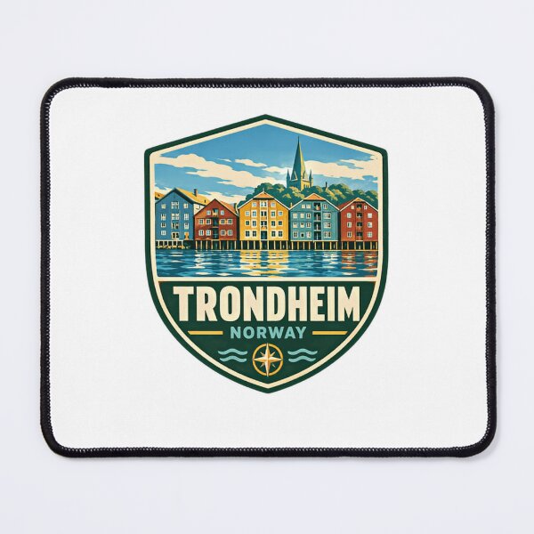 Item preview, Trondheim Norway City Travel Vacation Souvenir designed and sold by Star3NowForMe.