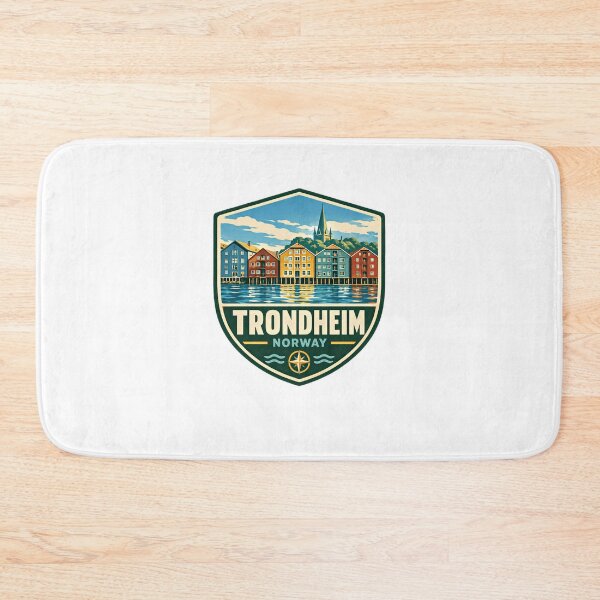 Item preview, Trondheim Norway City Travel Vacation Souvenir designed and sold by Star3NowForMe.