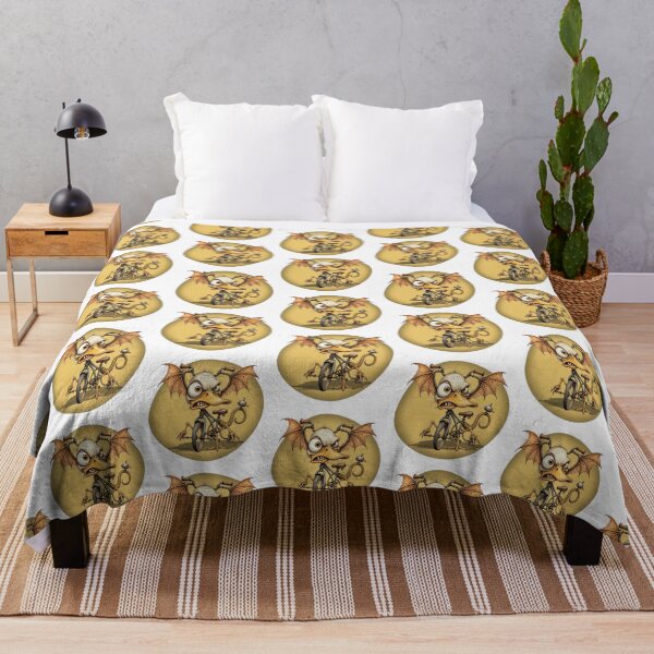 Item preview, Dragon Winged Duck Rides Rusty Bicycle Through Chaos designed and sold by Wilcox PhotoArt.