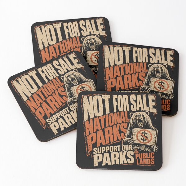 Item preview, Not For Sale National Parks Support Our Parks & Public Lands Conservationist Nature Lover designed and sold by RetroMini2026.