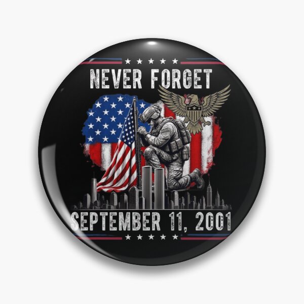 Item preview, Never Forget September 11 2001 911 Patriot Day Memorial designed and sold by haitrieuic96.