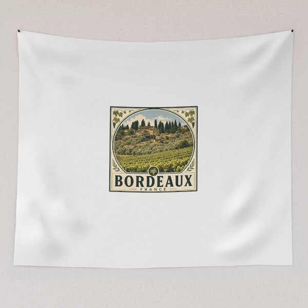 Item preview, Bordeaux France Wine Region Vineyard Travel designed and sold by Star3NowForMe.