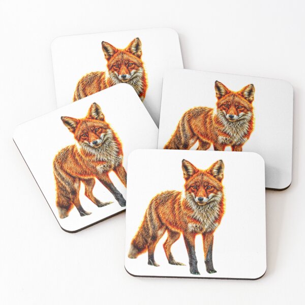 Item preview, Whimsical Fox Forest Wall Art Print designed and sold by The Empire Of Digital Art..