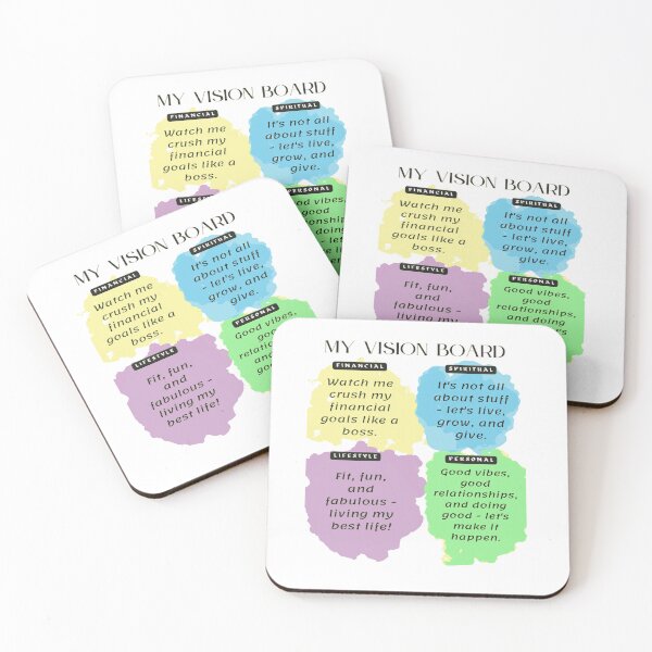 Item preview, Vision board designed and sold by Ayurveda Fun Store.
