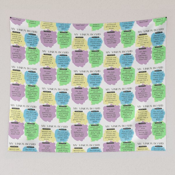 Item preview, Vision board designed and sold by Ayurveda Fun Store.