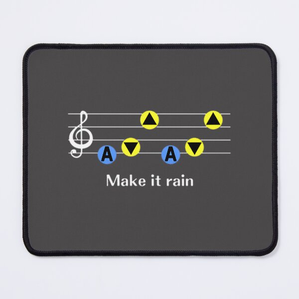 Item preview, Make It Rain Magical Ocarina Melody Fantasy Flute Music Lover Art | ⭐⭐⭐⭐⭐ designed and sold by Seif Eddine.