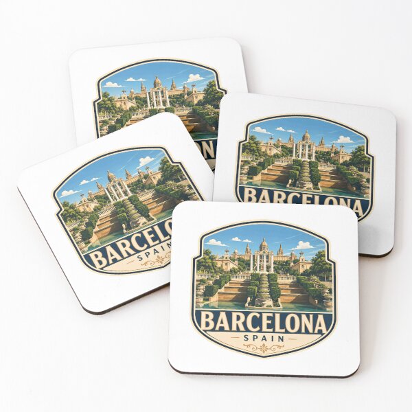 Item preview, Barcelona Spain Travel Tourist Destination designed and sold by Star3NowForMe.