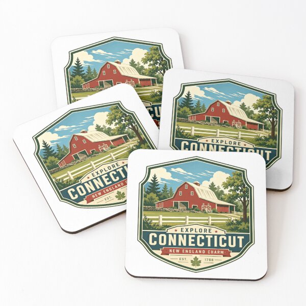 Item preview, Explore Connecticut New England Charm Est. 1788 State Resident Travel Souvenir designed and sold by Simsimah26Parks.