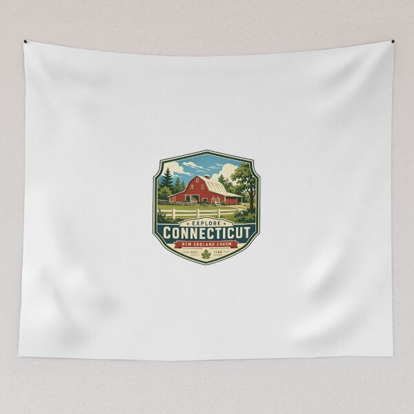 Item preview, Explore Connecticut New England Charm Est. 1788 State Resident Travel Souvenir designed and sold by Simsimah26Parks.