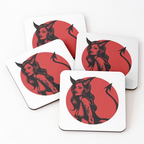Item preview, Crimson Devil Silhouette  designed and sold by chuottui15.