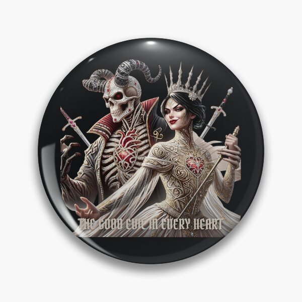 Item preview, Dark Queen With Horned Skeleton designed and sold by Voodoo Store Paranormal Collections.
