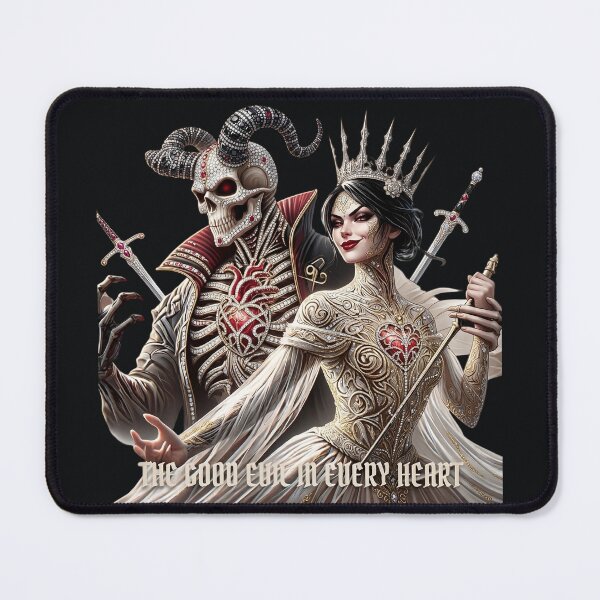 Item preview, Dark Queen With Horned Skeleton designed and sold by Voodoo Store Paranormal Collections.