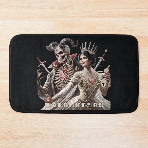 Item preview, Dark Queen With Horned Skeleton designed and sold by Voodoo Store Paranormal Collections.
