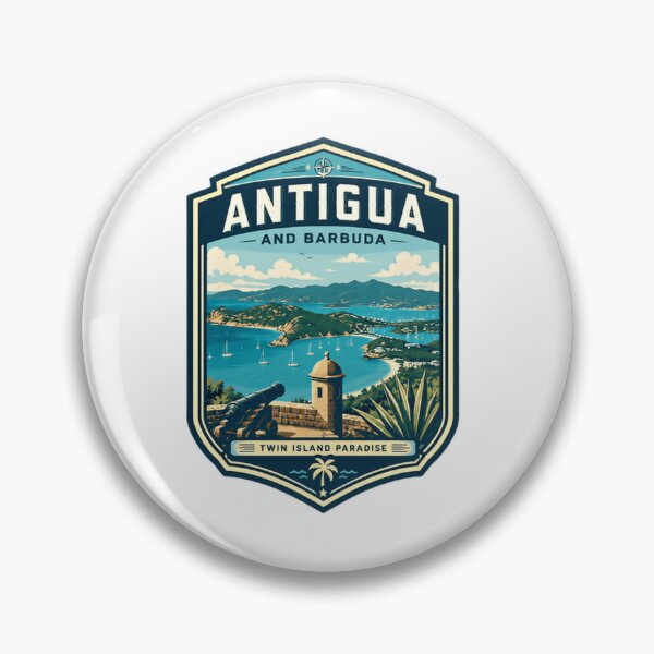 Item preview, Antigua And Barbuda Twin Island Paradise Caribbean Vacation Souvenir designed and sold by Simsimah26Parks.