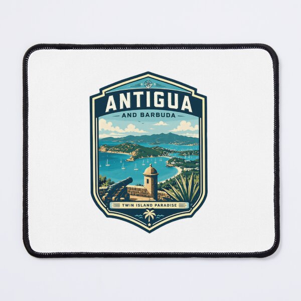 Item preview, Antigua And Barbuda Twin Island Paradise Caribbean Vacation Souvenir designed and sold by Simsimah26Parks.