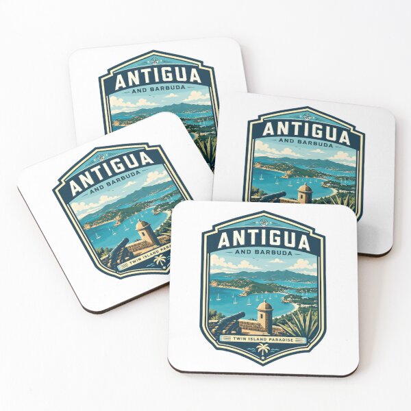 Item preview, Antigua And Barbuda Twin Island Paradise Caribbean Vacation Souvenir designed and sold by Simsimah26Parks.