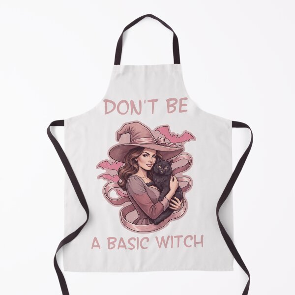 Item preview, Pinkoween Don't Be A Basic Witch with Black Cat designed and sold by MythicCotton.