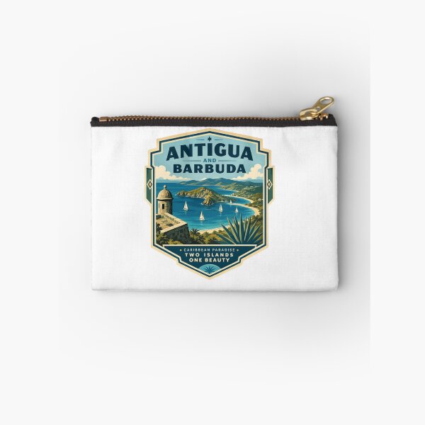 Item preview, Antigua And Barbuda Caribbean Paradise Two Islands One Beauty Travel Souvenir designed and sold by Simsimah26Parks.
