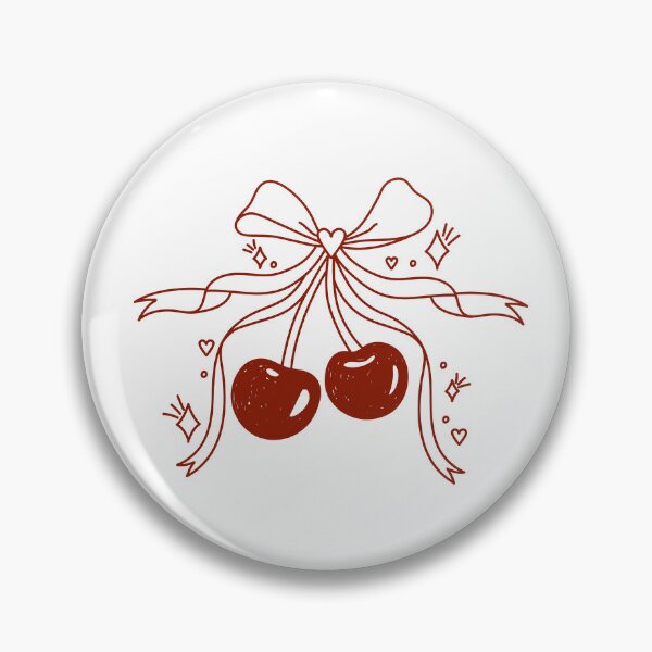 Item preview, Red cherries with sparkles and bow. designed and sold by CoCoArt-Ua.