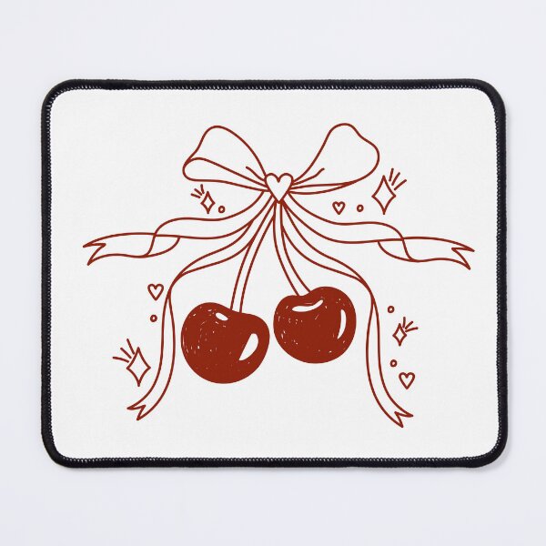 Item preview, Red cherries with sparkles and bow. designed and sold by CoCoArt-Ua.
