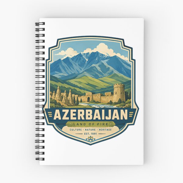 Item preview, Azerbaijan Land Of Fire Culture Nature Heritage Travel Souvenir Patriotism designed and sold by Simsimah26Parks.