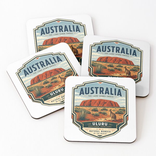 Item preview, Australia The Land Down Under Uluru Northern Territory Natural Wonder Of The World Travel Souvenir designed and sold by Simsimah26Parks.
