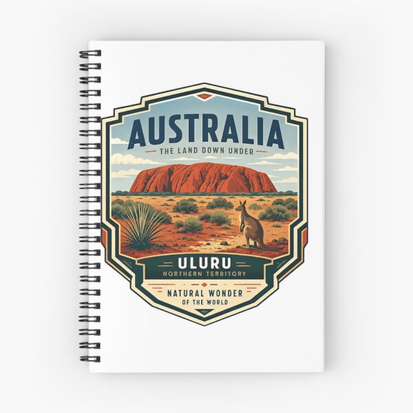 Item preview, Australia The Land Down Under Uluru Northern Territory Natural Wonder Of The World Travel Souvenir designed and sold by Simsimah26Parks.