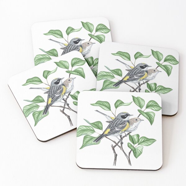 Item preview, Yellow-Rumped Warbler, Myrtle (Setophaga coronata)  designed and sold by JadaFitch.
