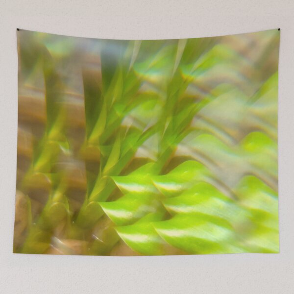 Item preview, Lucky Bamboo Flow: Spiral Green, Dynamic Energy & Modern Botanical Vibe designed and sold by ElionSolis.